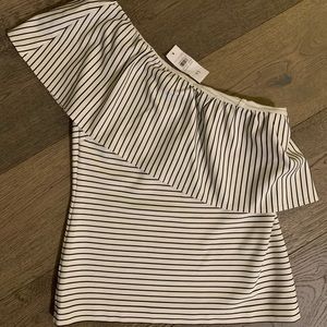 ANN TAYLOR. NWT. One shoulder. XS.